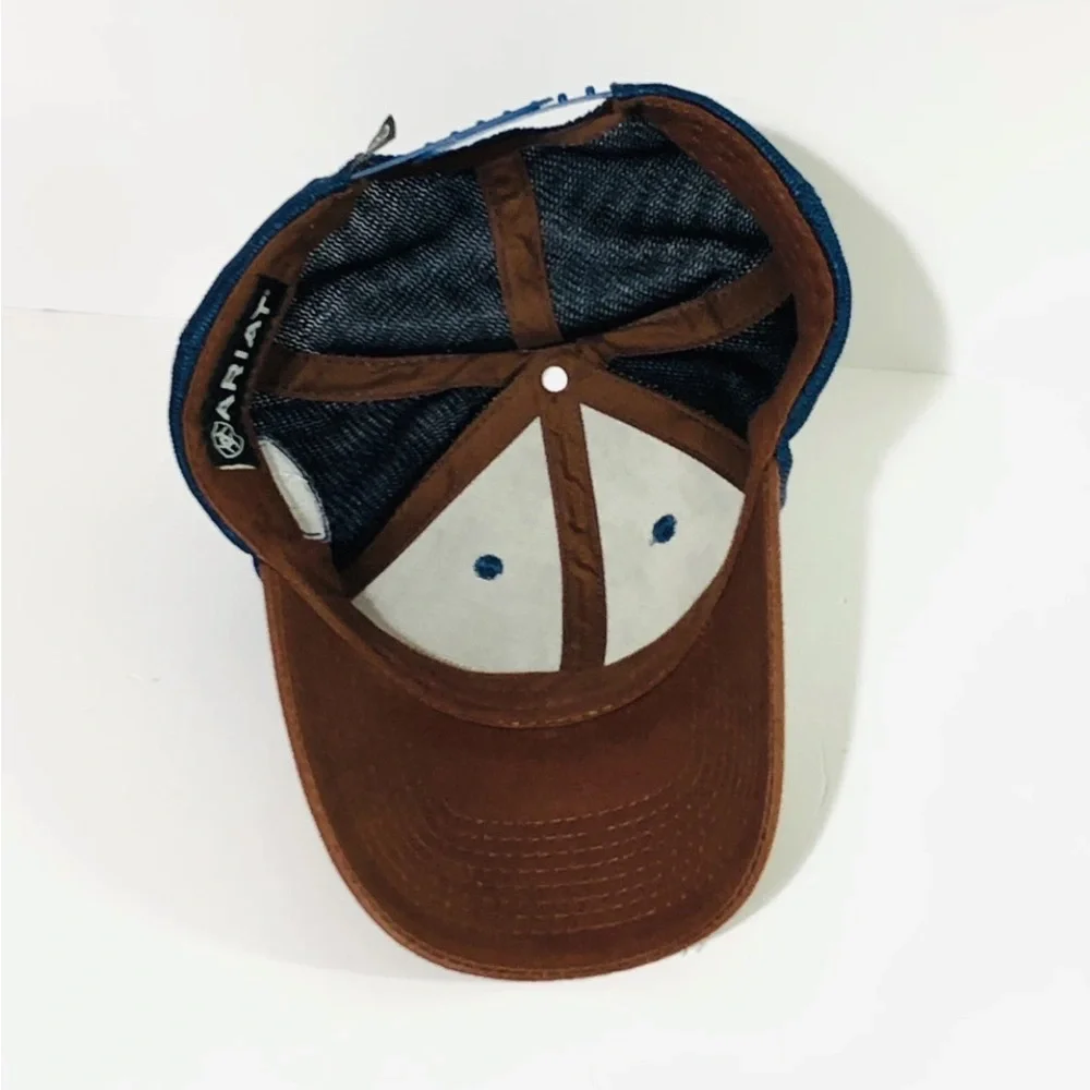 Ariat Women’s Adjustable Cactus Cap Hat Snap Back OS Fits Most Catus Theme